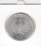 S30-GER-0038 Germany 10 Mark UNC 1972 KM135 F Olympic Games in Munich