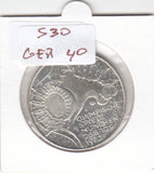 S30-GER-0040 Germany 10 Mark UNC 1972 KM133 F Olympic Games in Munich