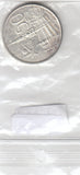 S30-GER-0050 Belgium 50 Franc AU 1958 KM150 Waals Brussels World's Fair 1958