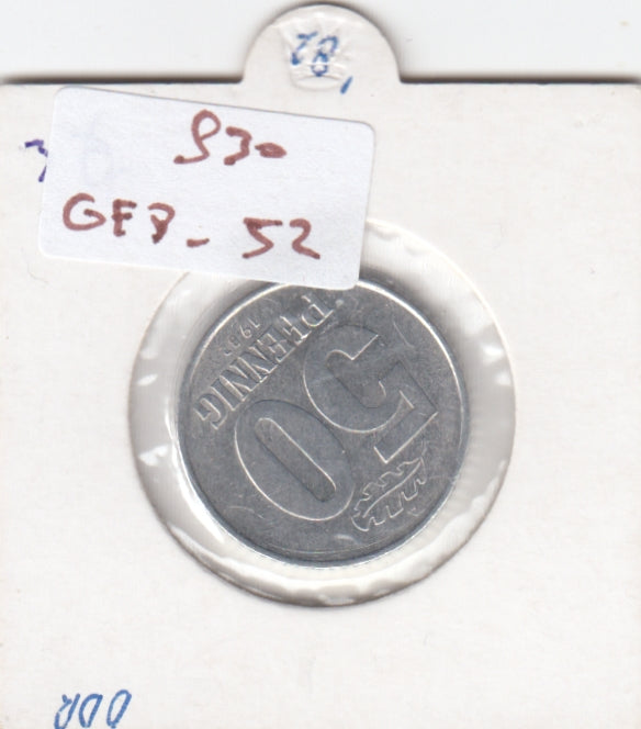S30-GER-0052 Germany-DDR 50 Pfennig XF 1982 KM12 A