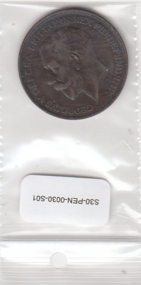 S30-PEN-0030-S01 Verenigd Koninkrijk 1 Penny FI/VF 1926 KM810