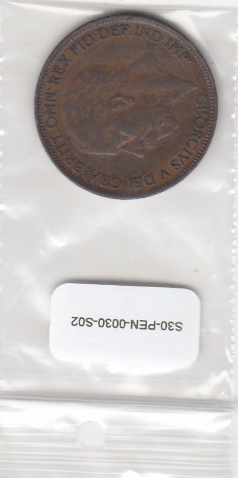S30-PEN-0030-S02 Verenigd Koninkrijk 1 Penny ZFR/PR 1926 KM810