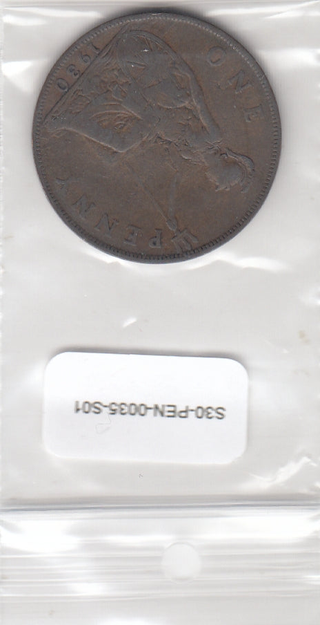 S30-PEN-0035-S01 United Kingdom 1 Penny VF 1930 KM838