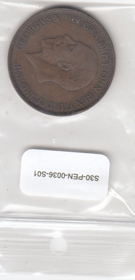S30-PEN-0036-S01 Verenigd Koninkrijk 1 Penny ZFR 1931 KM838
