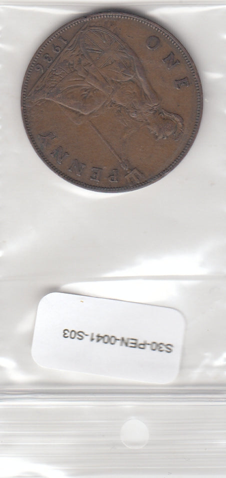 S30-PEN-0041-S03 Verenigd Koninkrijk 1 Penny   1936 KM838