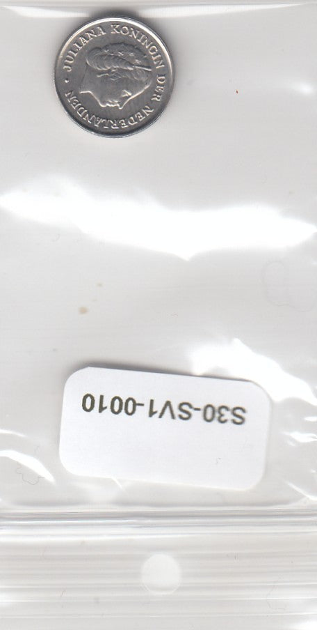 S30-SV1-0010 Netherlands 10 Cents VF 1973 KM182