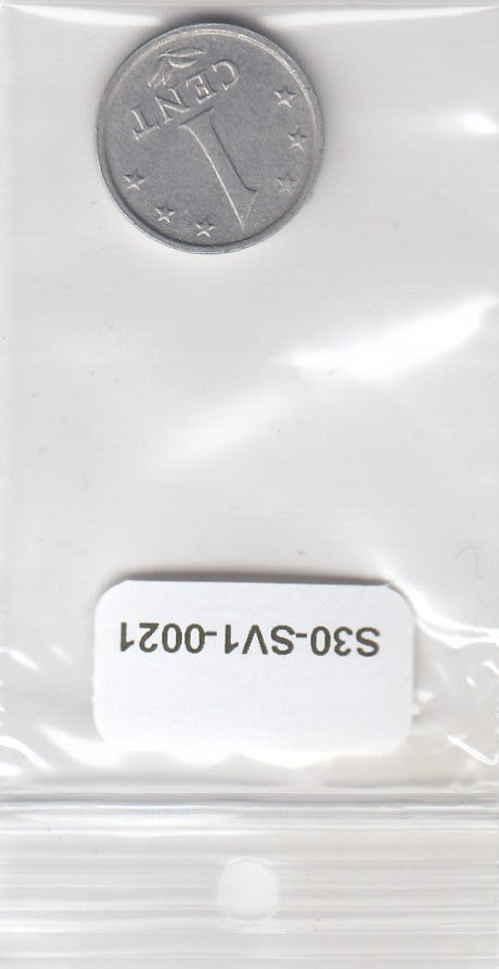 S30-SV1-0021 Antilles 1 Cent VF 1979 KM8a