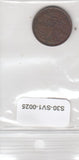 S30-SV1-0025 Curacao 1 Cent VF 1917 KM152