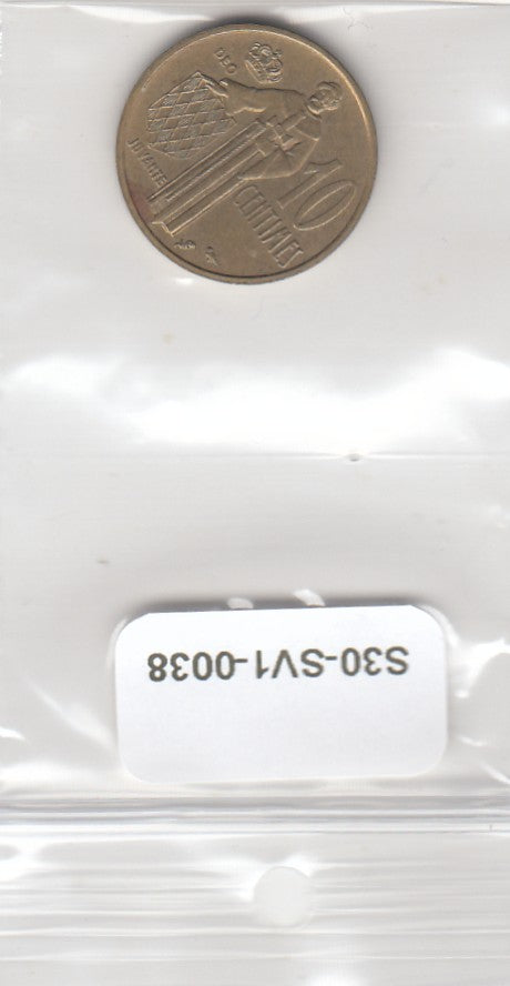 S30-SV1-0038 Monaco 10 Centimes VF 1962 KM142