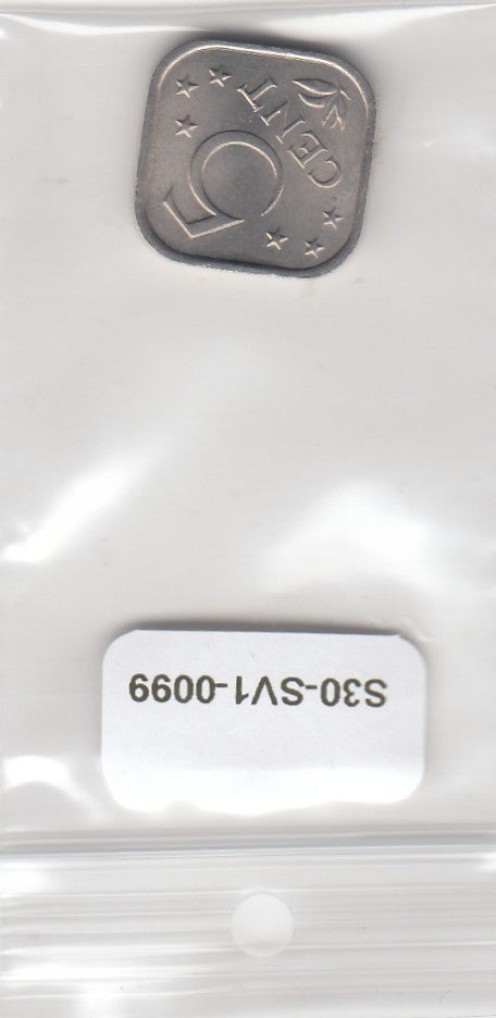 S30-SV1-0099 Antilles 5 Cents UNC 1971 KM13