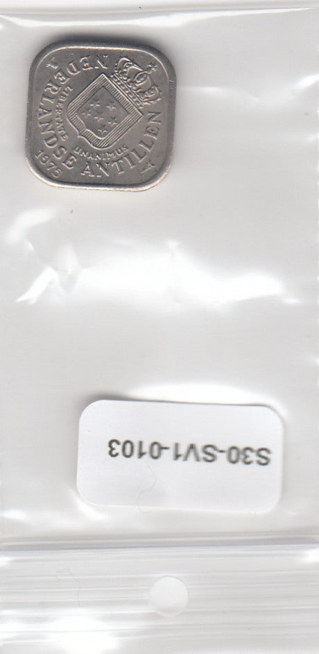 S30-SV1-0103 Antilles 5 Cents UNC 1975 KM13