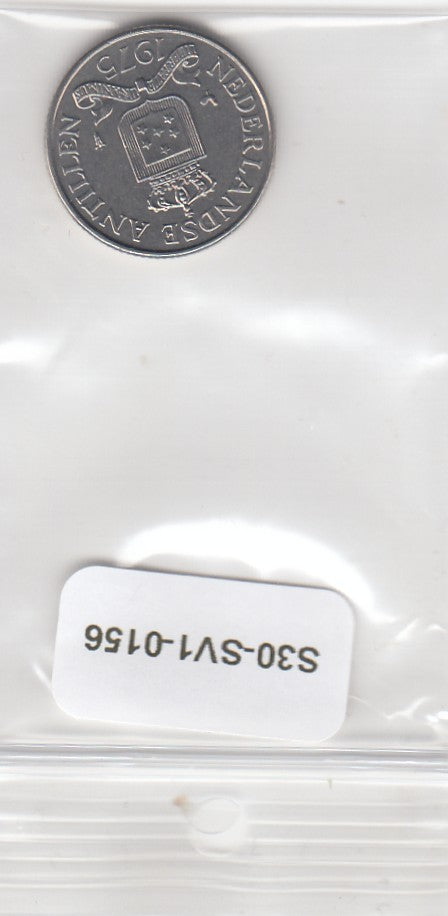 S30-SV1-0156 Antilles 25 Cents XF 1975 KM11