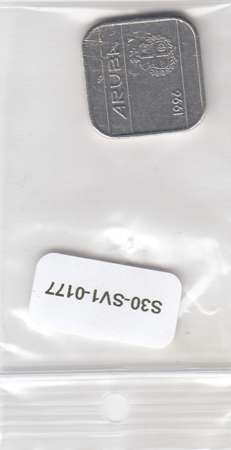 S30-SV1-0177 Aruba 50 Cents VF 1996 KM3