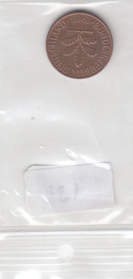 S30-SV1-0187 Duitsland 2 Pfennig XF 1982 KM106a F