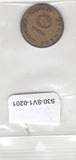 S30-SV1-0201 Duitsland 10 Pfennig ZFR 1949 KM103 J