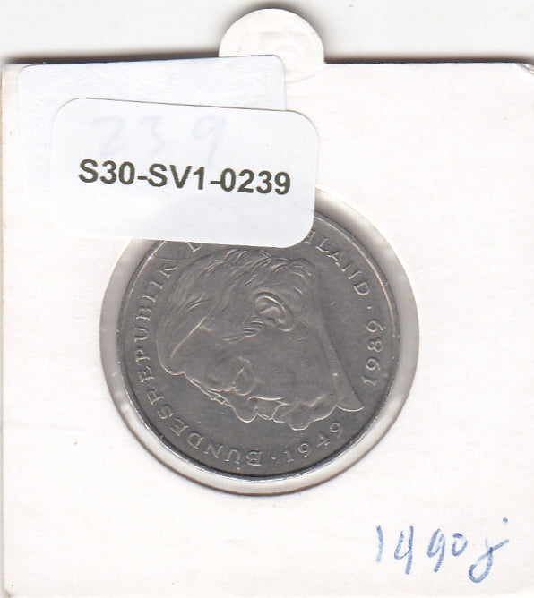 S30-SV1-0239 Germany 2 Mark VF 1990 KM175 J Strauss