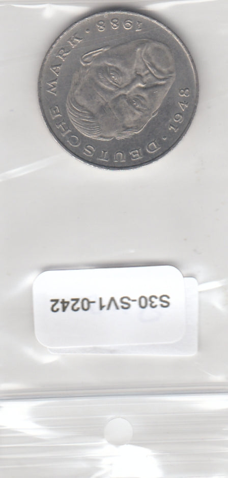 S30-SV1-0242 Germany 2 Mark VF 1992 KM170 F Erhard