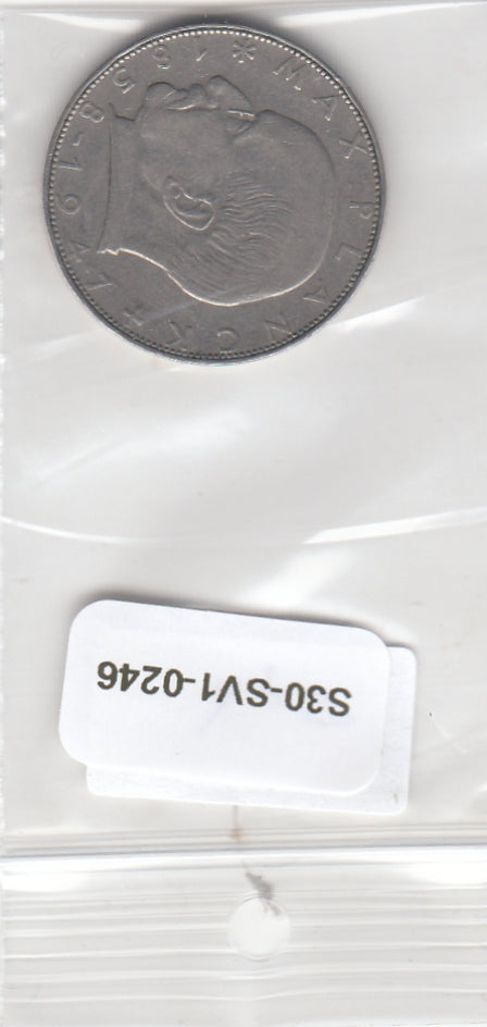 S30-SV1-0246 Duitsland 2 Mark ZG 1958 KM116 G Planck