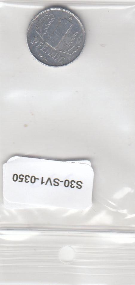 S30-SV1-0350 Duitsland DDR 1 Pfennig XF 1984 KM8 A