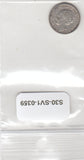 S30-SV1-0359 Nederland 10 Cent ZFr 1944 KM163 P Zilver