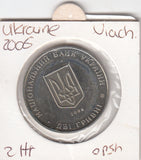 S30-SV1-0392 Oekraïne 2 Hryvnia UNC 2006 KM384 Viacheslav Prokopovych