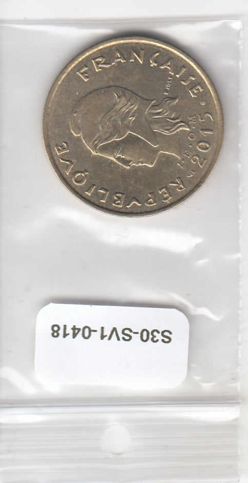 S30-SV1-0418 Polynesia 100 Francs UNC 2015 KM14a   I.E.O.M