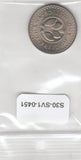 S30-SV1-0451 Ghana 10 Pesewas UNC 1967 KM16