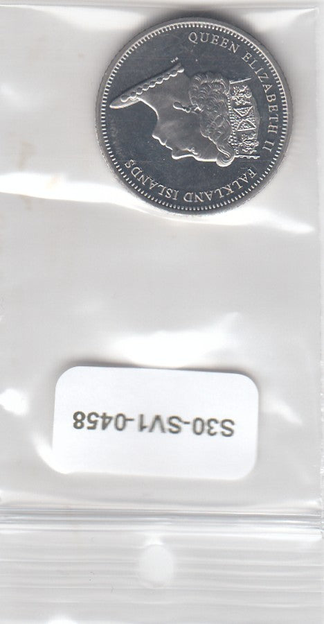 S30-SV1-0458 Falkland 10 Pence UNC 2019 KM202