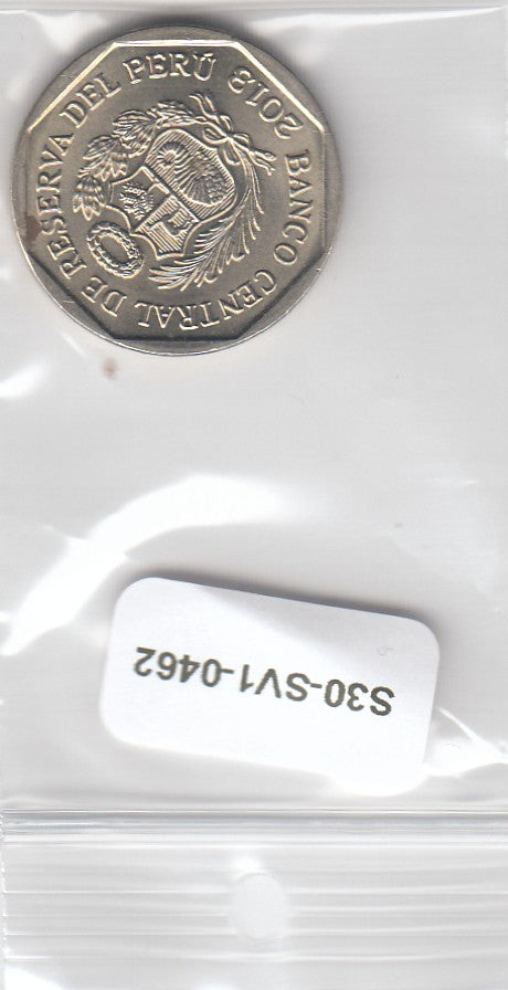 S30-SV1-0462 Peru 1 Neuve Sol UNC 2013 KM371