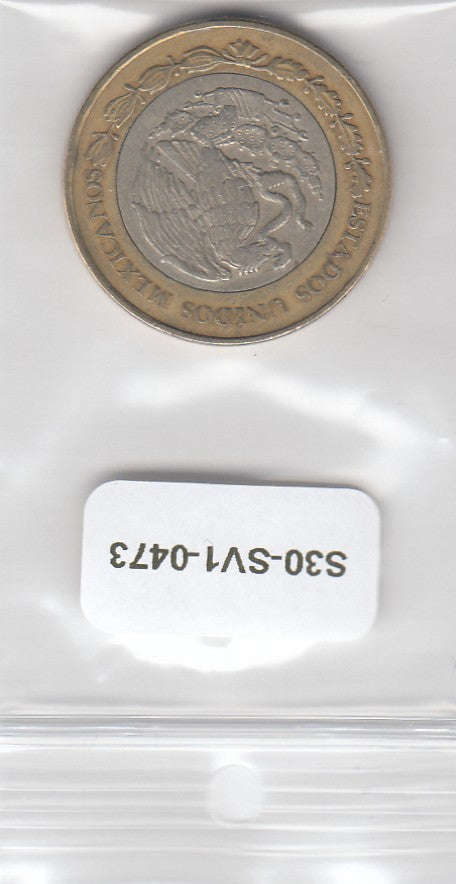 S30-SV1-0473 Mexico 10 Pesos VF 2006 KM616