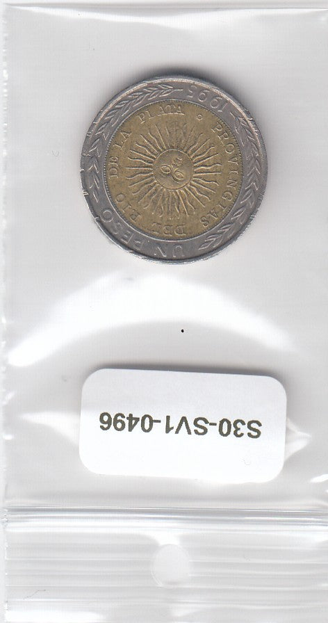 S30-SV1-0496 Argentina 1 Peso VF 1995 KM112