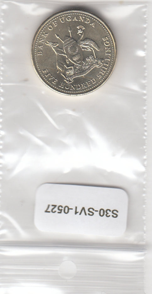 S30-SV1-0527 Uganda 500 Shillings UNC 2019 KM69