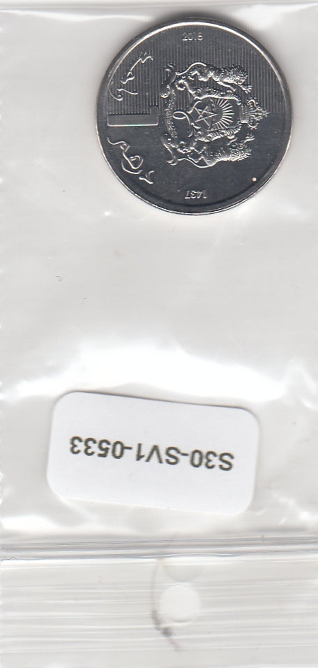 S30-SV1-0533 Marokko 1 Dirham UNC 2016 Y139