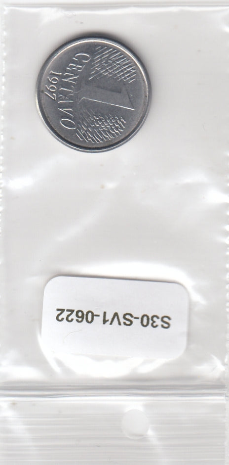 S30-SV1-0622 Brazilië 1 Centavo XF 1997 KM631