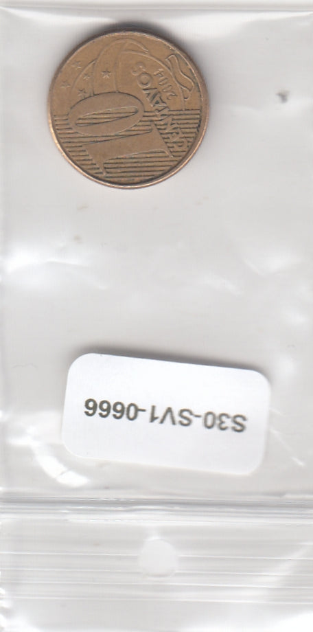 S30-SV1-0666 Brazil 10 Centavos VF 2004 KM649