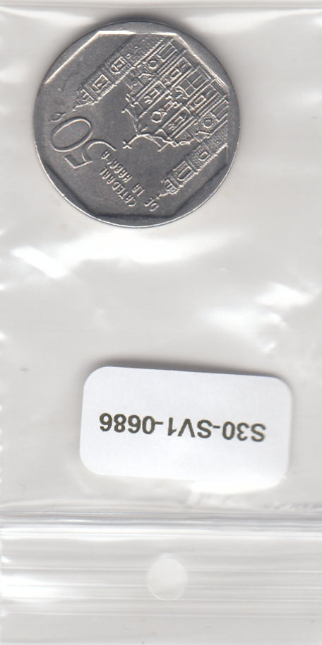S30-SV1-0686 Cuba 50 Centavos XF 2017 KM578