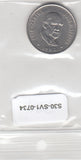 S30-SV1-0734 South Africa 20 Cents AU 1982 KM113   Balthazar J. Vorster