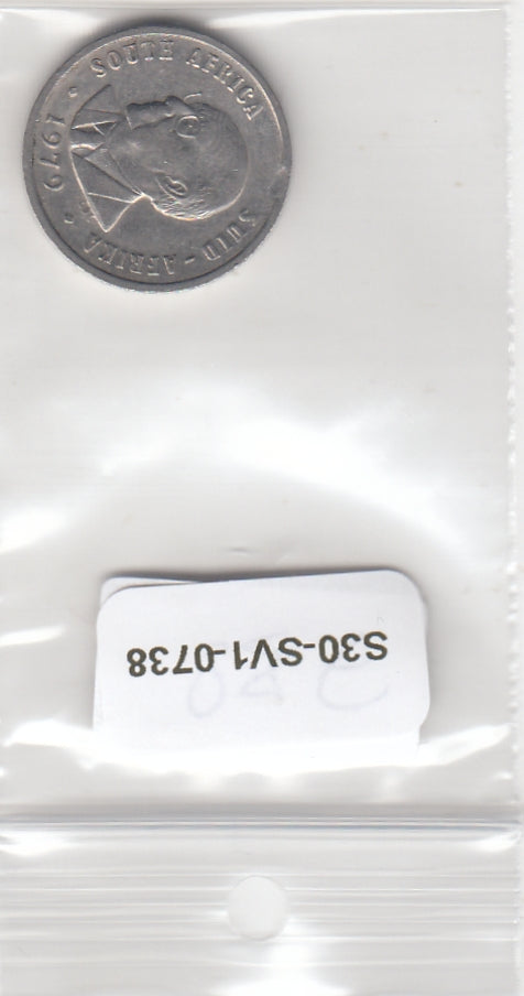 S30-SV1-0738 South Africa 10 Cents VF 1979 KM102