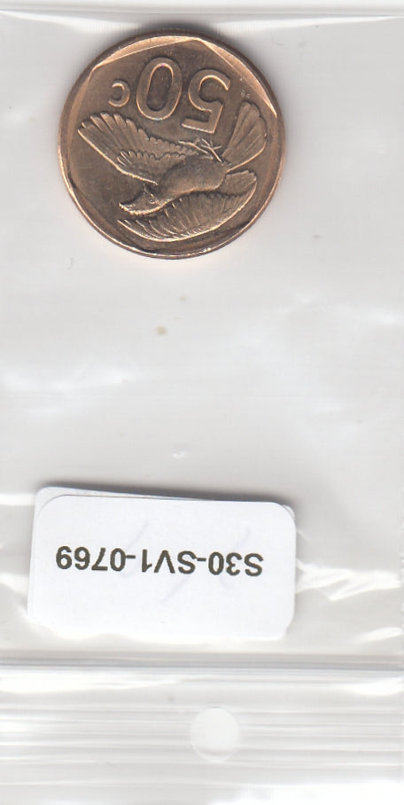 S30-SV1-0769 South Africa 50 Cents UNC 2023 KM781   Sesotho - Sepedi