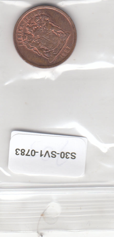 S30-SV1-0783 South Africa 5 Cents VF 1997 KM160   AFRIKA-DZONGA