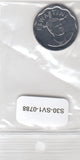 S30-SV1-0788-M16 Eswatini 20 Cents UNC 2018 KM70