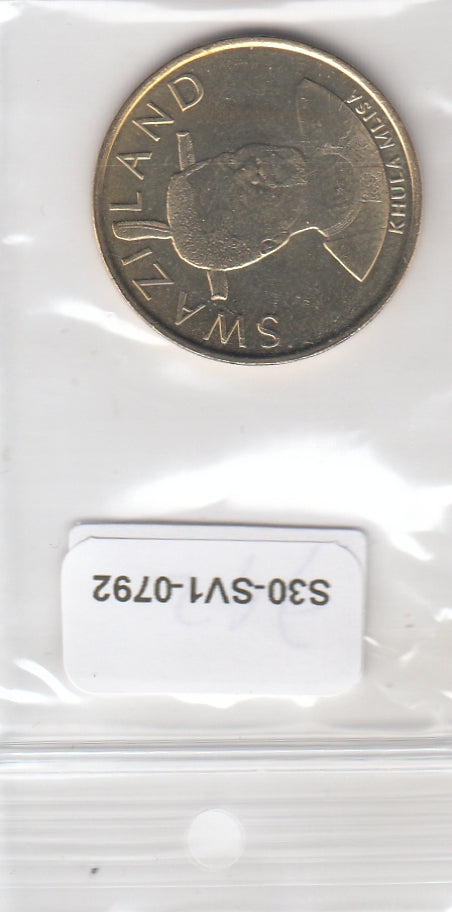 S30-SV1-0792 Eswatini 5 Emalangeni UNC 2018 KM73   Golden Jubilee