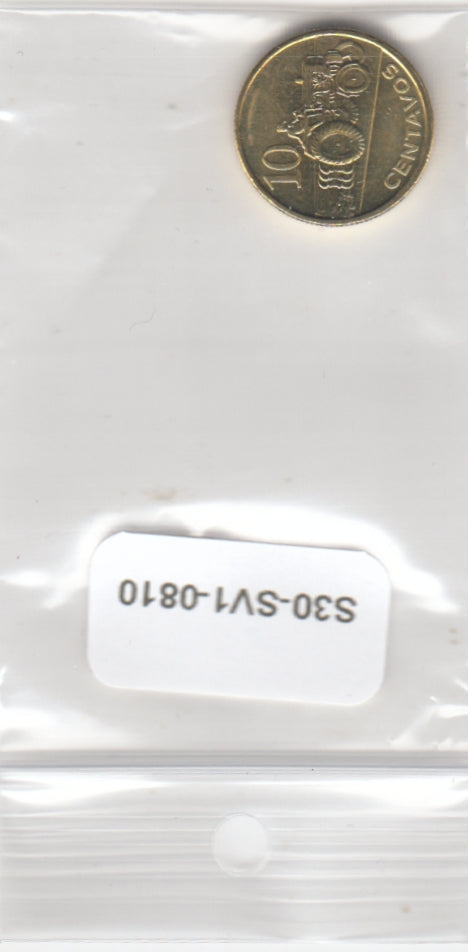 S30-SV1-0810-M01 Mozambique 10 Centavos UNC 2006 KM134
