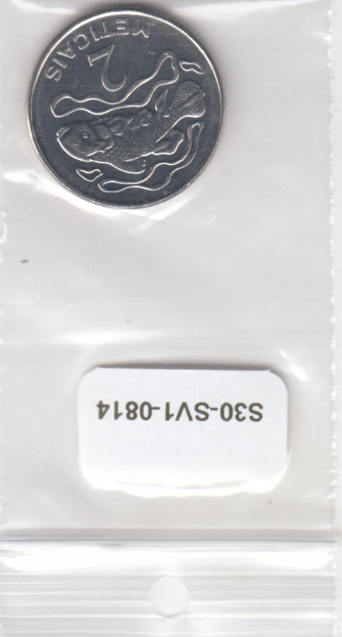 S30-SV1-0814-M01 Mozambique 2 Meticais UNC 2006 KM138