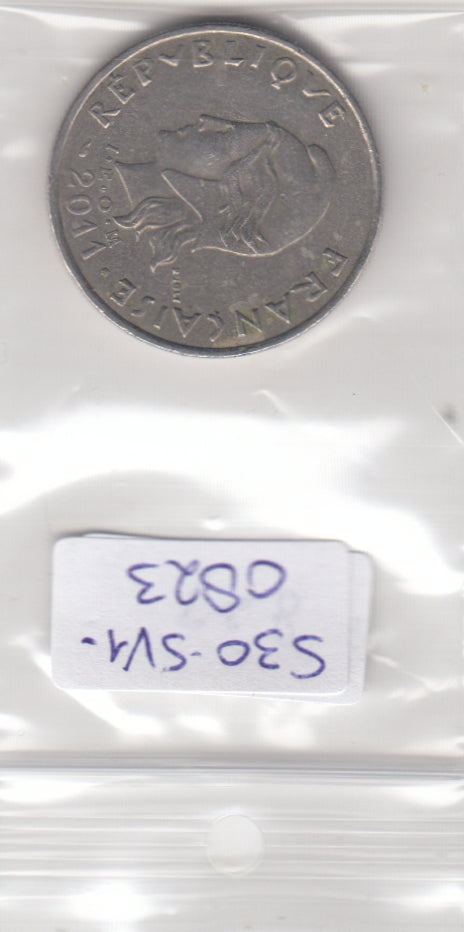S30-SV1-0823 Polynesie 20 Francs VF 2011 KM9a   EOM