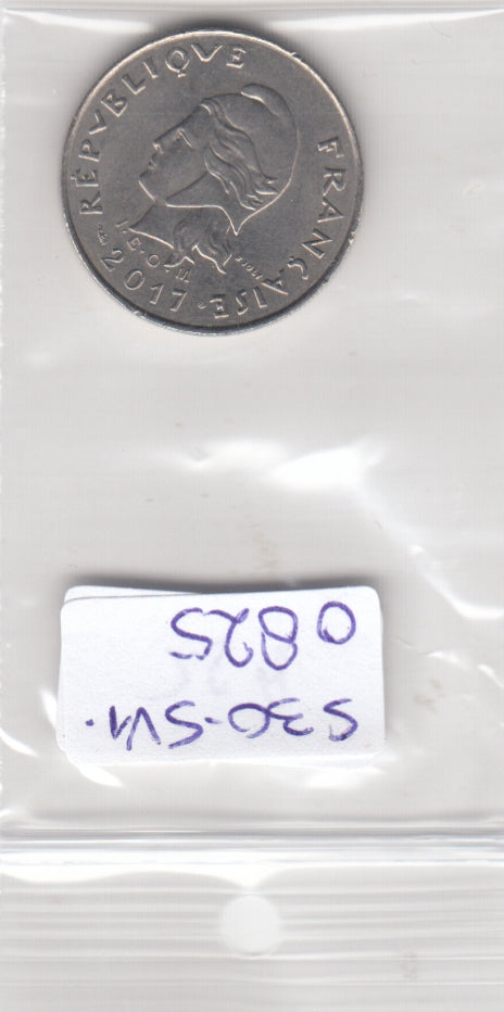 S30-SV1-0825 Polynesie 10 Francs AU 2017 KM8a   EOM