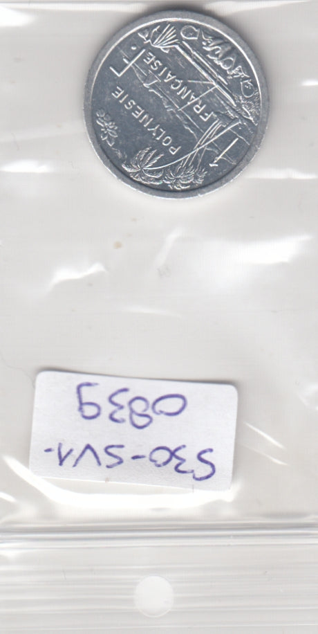 S30-SV1-0839 Polyensie 1 Franc UNC 2015 KM11