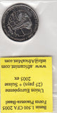 S30-SV1-0848 Benin 1500 CFA UNC 2005 KMx44   fANTASY COINS