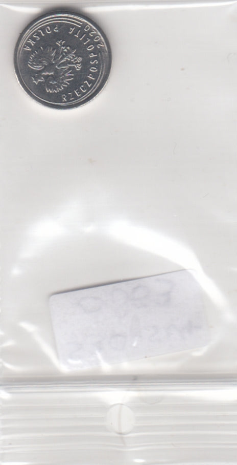 S30-SV1-0853 Poland 10 Groszy AU 2020 Y971c