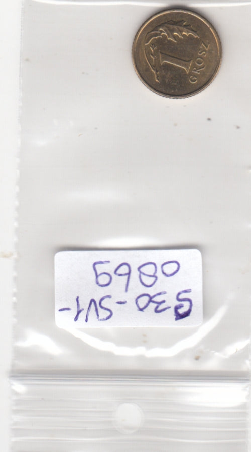 S30-SV1-0869 Poland 1 Grosz UNC 2011 Y276
